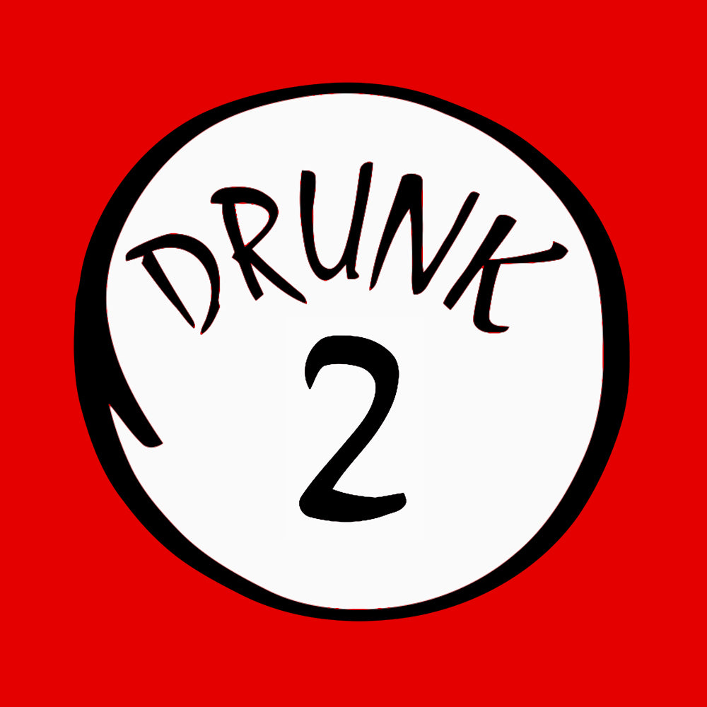 Drunk 2 - T-Shirt (Red)