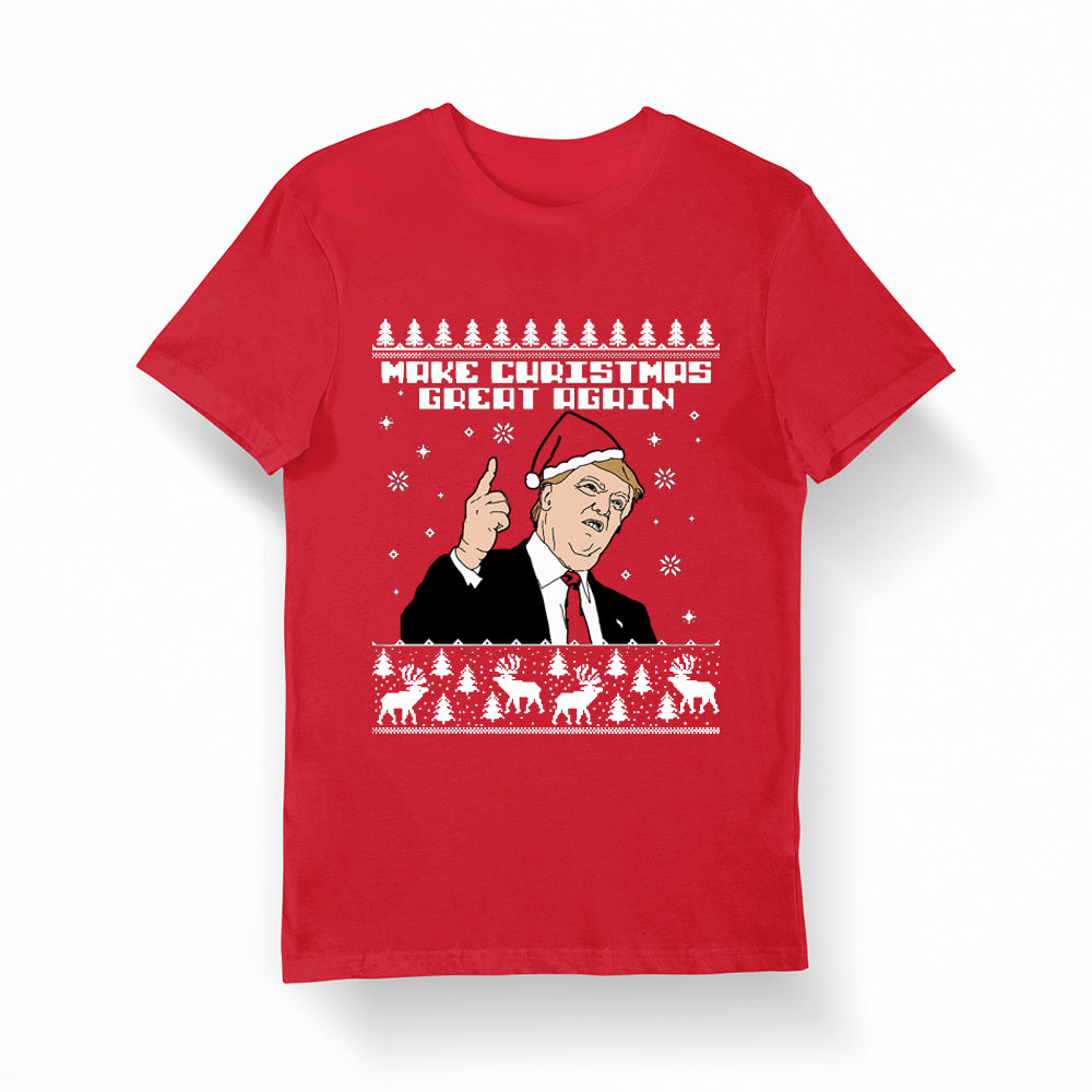 Donald Trump Ugly Sweater Red - Tee